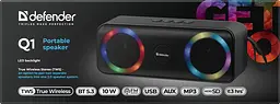 Акустична система 1.0 Defender Q1 10W Light/BT/FM/USB/TF/AUX - мініатюра 6