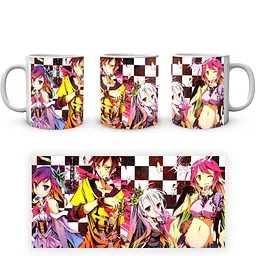 Кухоль GeekLand No Game No Life Без гри немає життя NGNL 002.01 330 мл білий - мініатюра 4