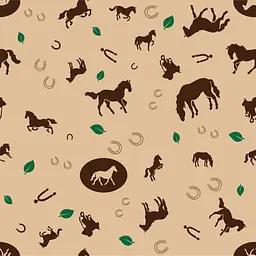 Багаторазова пелюшка Pelushka Horses 60х90 см - мініатюра 3