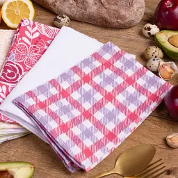 Набір вафельних рушників MirSon №620 Picnic cage 90х45 см 6 шт. (2200006740490) - мініатюра 3