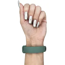 Силіконовий ремінець BeCover для Xiaomi Mi Smart Band 9 Pine-Green (711953) - мініатюра 5
