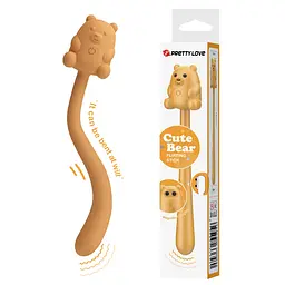 Вібратор Pretty Love Cute Bear 13.4 см коричневий - мініатюра 8