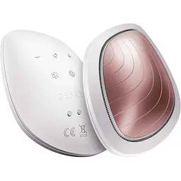 Уцінка. Звукова маска тепло та холод GESKE Sonic Warm & Cool Mask 9 в 1 пудрова  - мініатюра 5