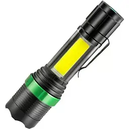 Акумуляторний ліхтар Police BL-659-XPE+COB світлодіодний ручний з боковим світлом - мініатюра 3