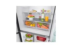 Холодильник Multy Doors LG GC-Q22FTBKL 179х73х84см 4 двері холодильне відділення 315 л морозильне відділення 143 л A+,NF Чорний матовий (GC-Q22FTBKL) - мініатюра 9