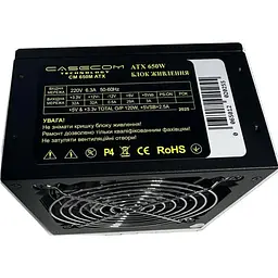 Блок живлення Casecom 650W (CM 650M ATX) [141316] - мініатюра 2