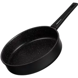 Сковорода Ardesto глибока з кришкою Gemini Gourmet 28см алюміній чорний kuh0014432