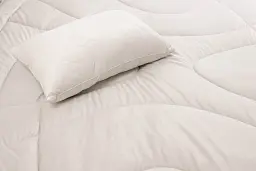 Подушка двокамерна Руно Soft Pearl з різним ступенем жорсткості 50х70 бежева (310.55_Soft Pearl) - мініатюра 4