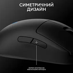 Миша Logitech G Pro 2 Lightspeed Wireless Black (910-007295) [118107] - мініатюра 6