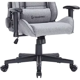 Геймерське крісло GamePro GC575FG Fabric Gray [163693] - мініатюра 13