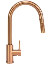 Змішувач для кухні Rea Fresh із висувним виливом brushed copper REA-B6560 - мініатюра 4