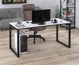 Письмовий стіл Loft Design Q-160-18 Black (Білий)