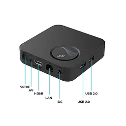 Смарт ТВ приставка RockTek GX1 NETFLIX 4/32 Гб Google TV 14 Smart Box - мініатюра 5