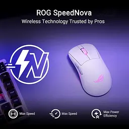Миша ASUS ROG Keris II Origin White (90MP04A0-BMUA10) - мініатюра 8