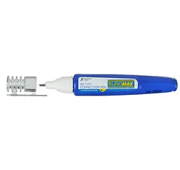 Коректор-ручка 8 мл BM.1031 BUROMAX, емульсійна основа, металевий наконечник (4823078958044) - мініатюра 2