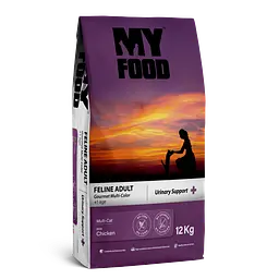 Сухий Корм Myfood Суперпреміум  для дорослих вибагливих котів з індичкою 12 кг