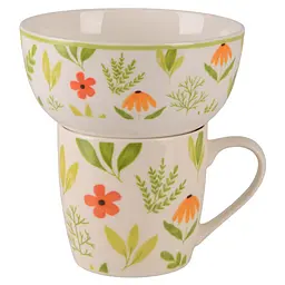 Столовий набір Limited Edition Flowers Green (B497, B80-SU2742B)