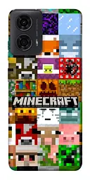 Чохол Demsky Minecraft collage для Motorola Moto G24