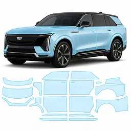 Антигравійна захисна бронеплівка за лекалами для Cadillac Escalade IQ EV 2024- повний кузов