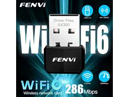 Wi-Fi адаптер Fenvi FU-AX300 - мініатюра 7