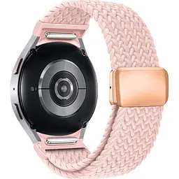 Ремінець ArmorStandart Braided Solo Loop для Samsung Galaxy Watch 7/FE/6/6 Classic/5/5 Pro/4/4 Classic Rose Gold (ARM86841) [151825]