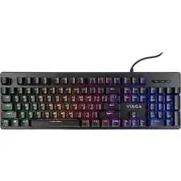 Клавіатура Vinga KBGSM120 Black [128781] - мініатюра 1