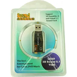 Звукова плата Atcom USB-sound card (5.1) 3D sound (Windows 7 ready) (7807) - мініатюра 5