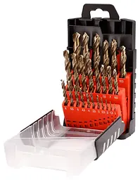 Набір свердл HSS-Co по металу 1-13 мм Makita D-50479 (25 шт)