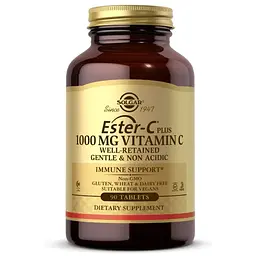 Вітаміни та мінерали Solgar Ester-C Plus Vitamin C 1000 mg, 90 таблеток