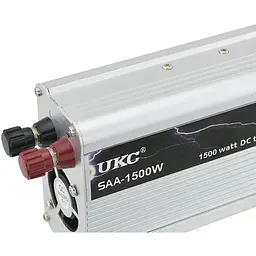 Інвертор XPRO STRUM12 AR автомобільний перетворювач 12V-220V з індикатором режиму роботи 1500W (4421_9625) - мініатюра 2