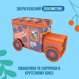 Набір солодощів Bob Snail Fruit Start з іграшкою та стікером 108 г - мініатюра 2