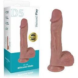 Фалоімітатор Erospace Natural Play Silicone Dildo D5 22 см 62050073-0005 104560