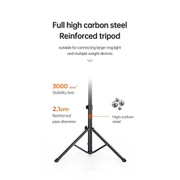 Тримач із кільцевим освітленням Joyroom Touch Selfie Ring Light JR-ZS228 AKL01 - мініатюра 2