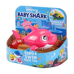 Інтерактивна іграшка для ванни Robo Alive Junior Mommy Shark (25282P) - мініатюра 5