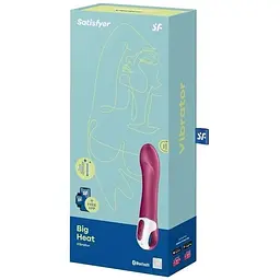 Смарт-вібратор точки G Satisfyer Big Heat з підігрівом - мініатюра 5