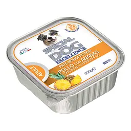 Вологий корм для собак Monge SDE Dog Fruit, монопротеїн, курка з ананасами, 150 г (70060264)