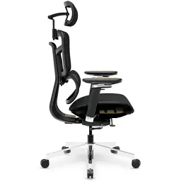 Офісне крісло Mealux S4 Air Black (HF-S4 M/B) - миниатюра 9