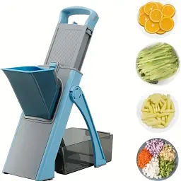 Багатофункціональна овочерізка Vegetable cutter 223-6 з регульованою товщиною нарізки - мініатюра 6