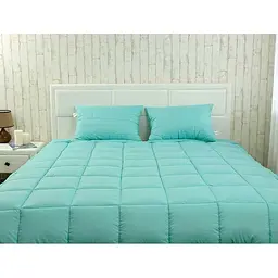 Ковдра Руно - Silicone тепла м'ята полуторна 140x205 см 400 гр/м2 (22390) - мініатюра 5