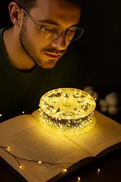 Гірлянда ROSA Мішура 30 метрів 400LED на пульті Тепло Білий (47723-712_518) - миниатюра 1