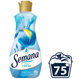 Кондиціонер для білизни Semana Extra Fresh Bright Sky 1.5 л - мініатюра 2