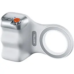 Тримач для смартфона Telesin Fun Shot Magnetic Grip White (P5-MP-001WH) [159883]