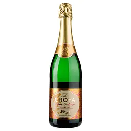 Напій алкогольний ігристий на основі вина Choya Sparkling Ume Salute, білий, солодкий, 5,5%, 0,75 л (37622)