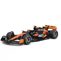 Автомодель Bburago McLaren F1 MCL38, 2024, 1:43 в асортименті (18-38214) - мініатюра 3