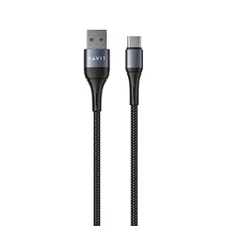 Кабель USB - USB-C HAVIT HV-CB651C 2.1A 1м Black HAVIT (28116-000)