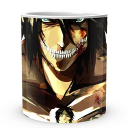 Кухоль GeekLand Attack on Titan Атака Титанів Ерен AOT 002.08 330 мл білий - мініатюра 2