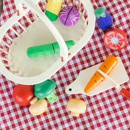Ігровий набір New Classic Toys Кошик з овочами (10589) - мініатюра 5