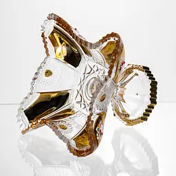 Цукерниця скляна Crystal 12 см Yiwu HP-34-139 - мініатюра 5
