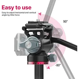 Штативна голова Ulanzi U-190 Hydraulic Head Mini (2895) - мініатюра 10
