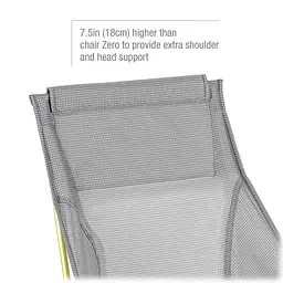 Стілець Helinox Chair Zero Highback Grey (1053-10560) - мініатюра 4